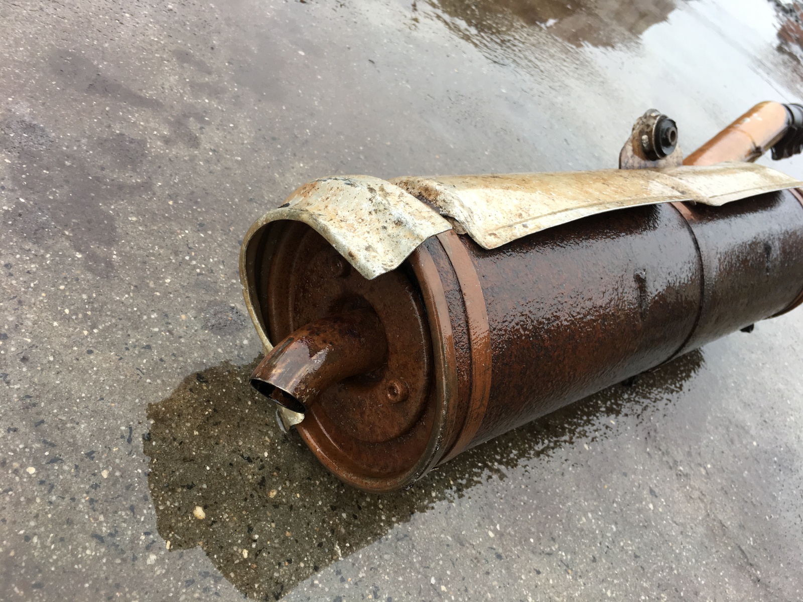 YAMAHA YFM 660 GRIZZLY EXHAUST / MUFFLER USED 2002 2008