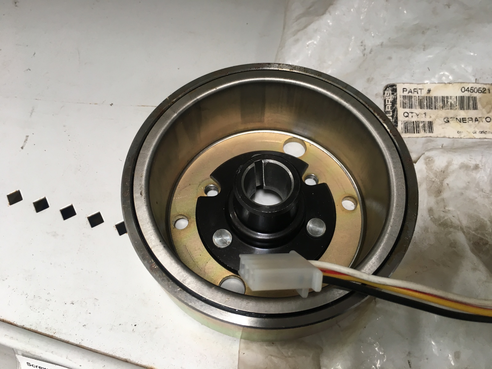 GENUINE POLARIS FLYWHEEL / ROTOR STATOR 90 cc SPORTSMAN