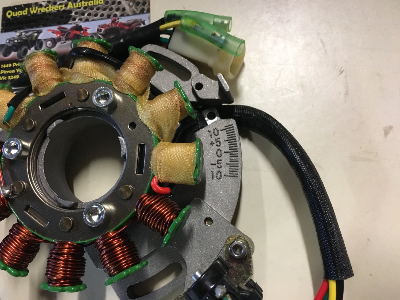 YAMAHA BANSHEE YFZ 350 NEW AFTER MARKET STATOR WITH ADJUSTABLE PLATE