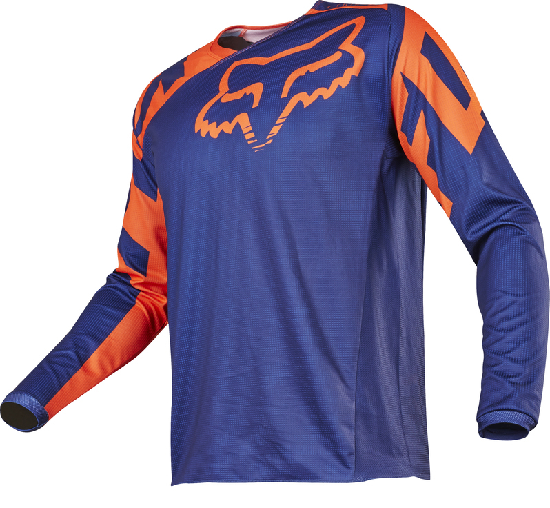 FOX RACING LEGION MX ENDURO BLUE ORANGE XL EXTRA LARGE JERSEY