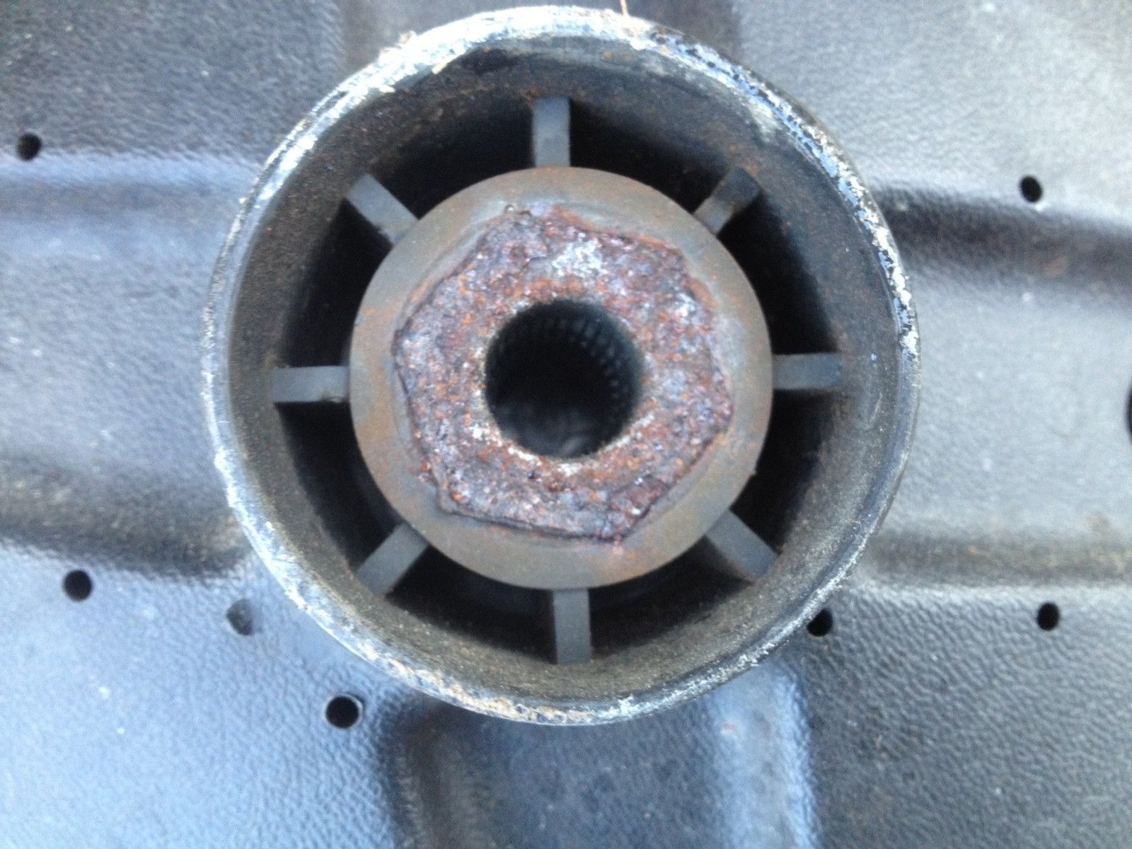 WRECKING YAMAHA RHINO 660 STEERING WHEEL NO EMBLEM