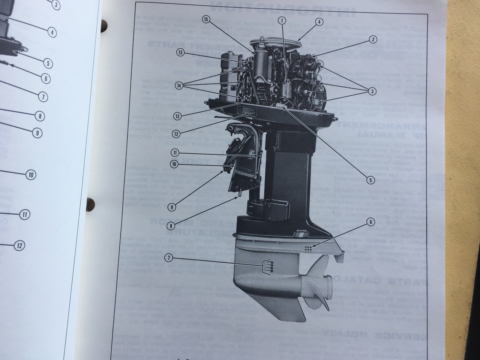 JOHNSON OUTBOARD V6 150 175 200 235 SERVICE MANUAL