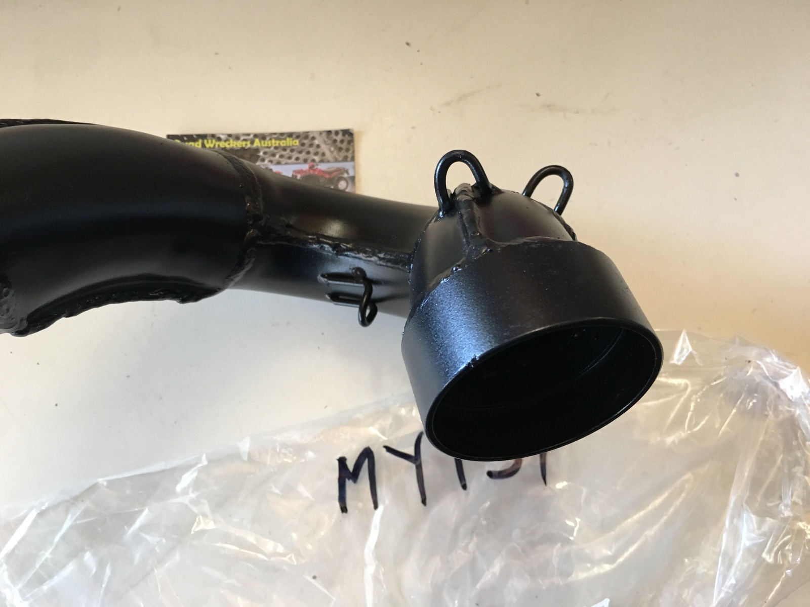 YAMAHA IT 465 490 EXHAUST HEADER PIPE REPAIR SECTION ELBOW MUSKET P/N MY157