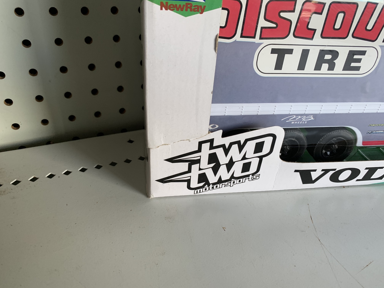CHAD REED TWO TWO 22 VOLVO TRUCK TRAILER TOY MODEL DIECAST GIFT