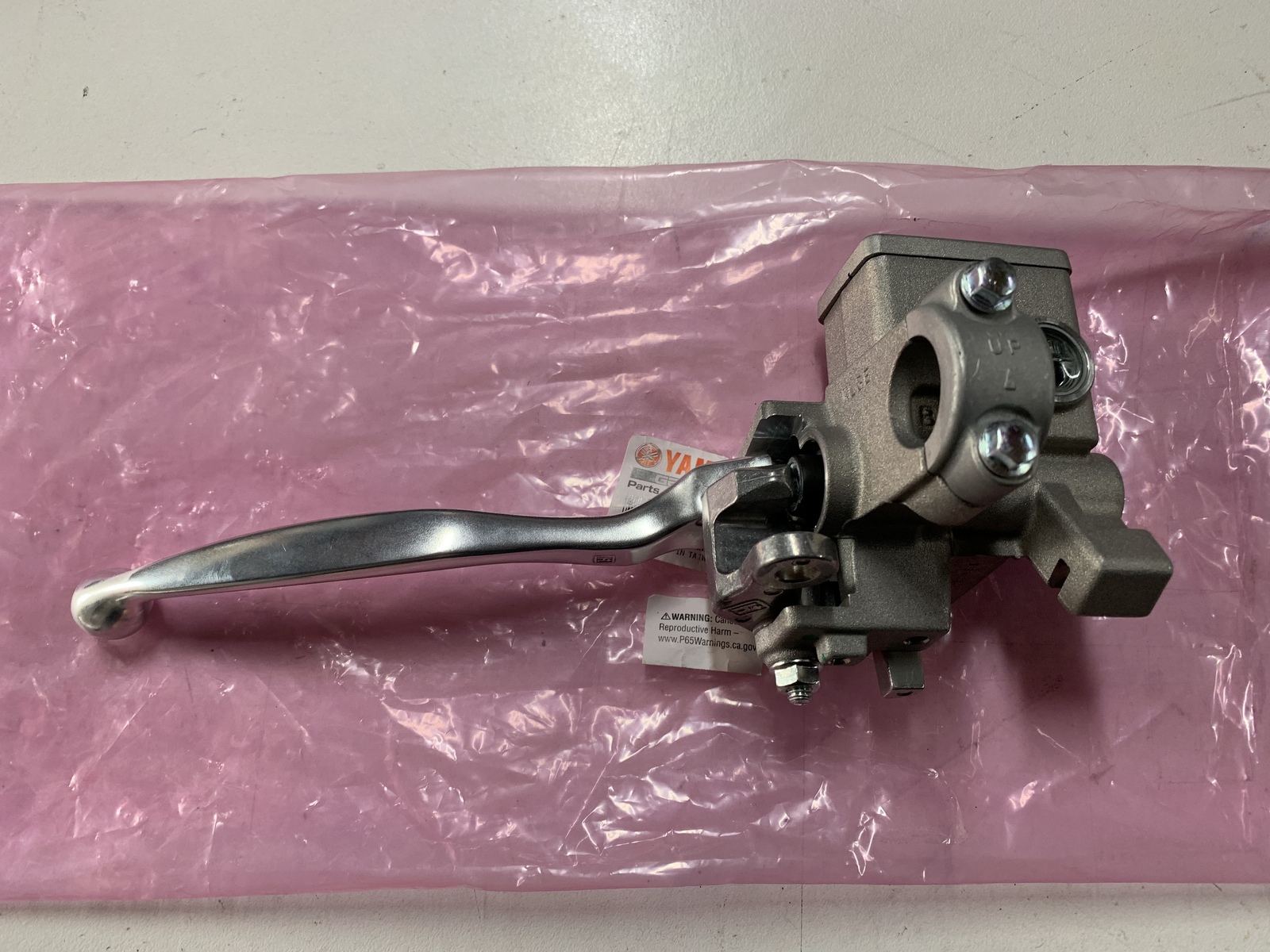 YAMAHA GRIZZLY YFM 550 700 REAR HAND BRAKE LEFT MASTER CYLINDER LEVER