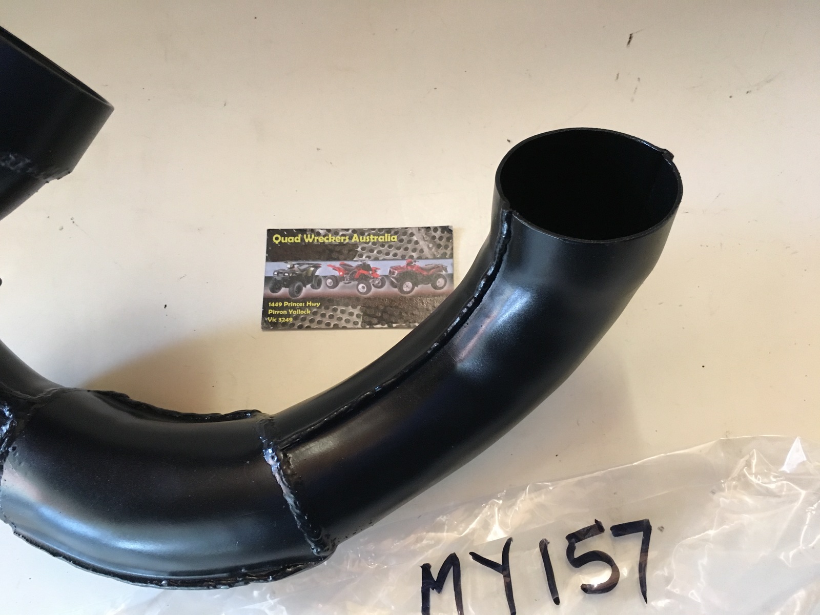 YAMAHA IT 465 490 EXHAUST HEADER PIPE REPAIR SECTION ELBOW MUSKET P/N