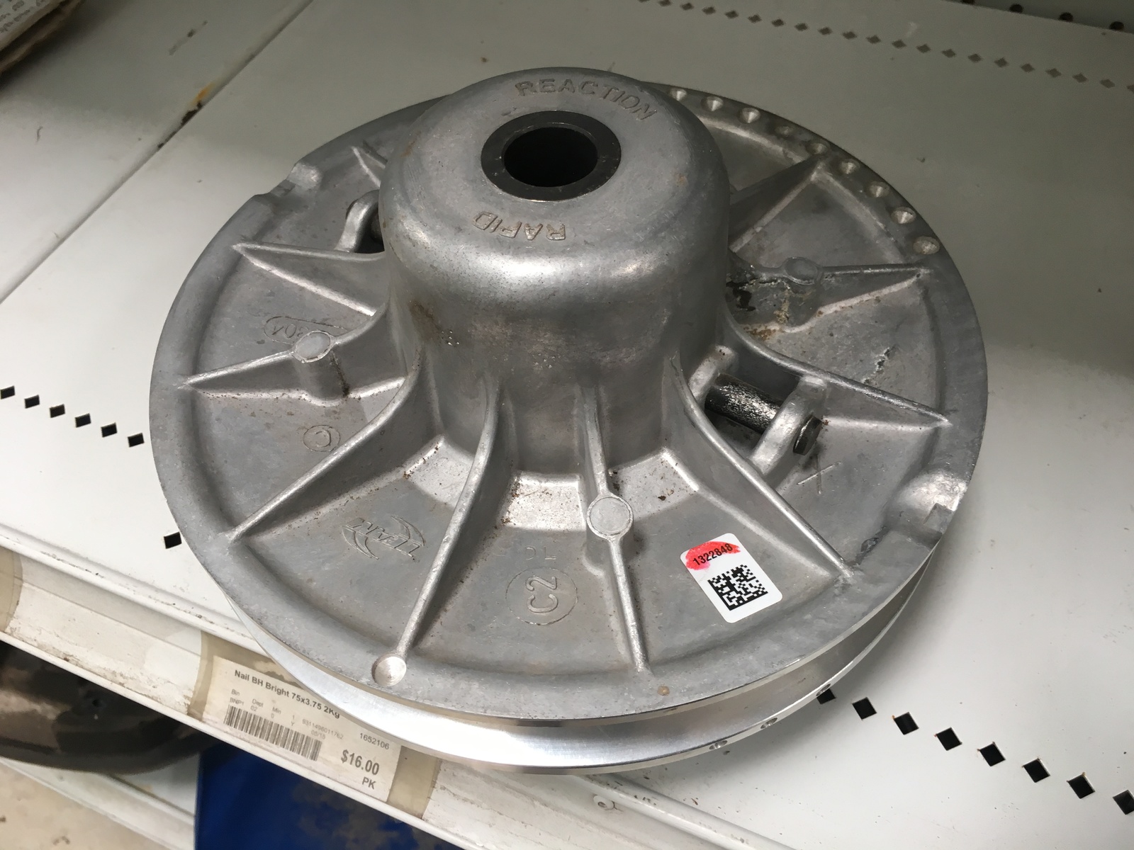 GENUINE POLARIS SECONDARY DRIVEN CLUTCH CVT SPORTSMAN RANGER 800 1322848