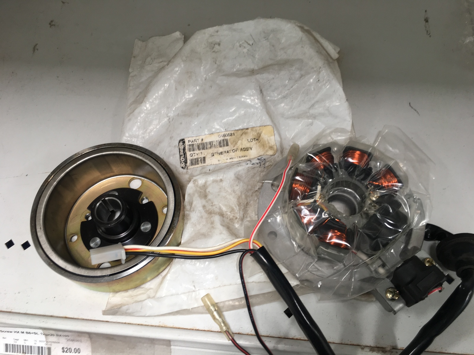 GENUINE POLARIS FLYWHEEL / ROTOR STATOR 90 cc SPORTSMAN