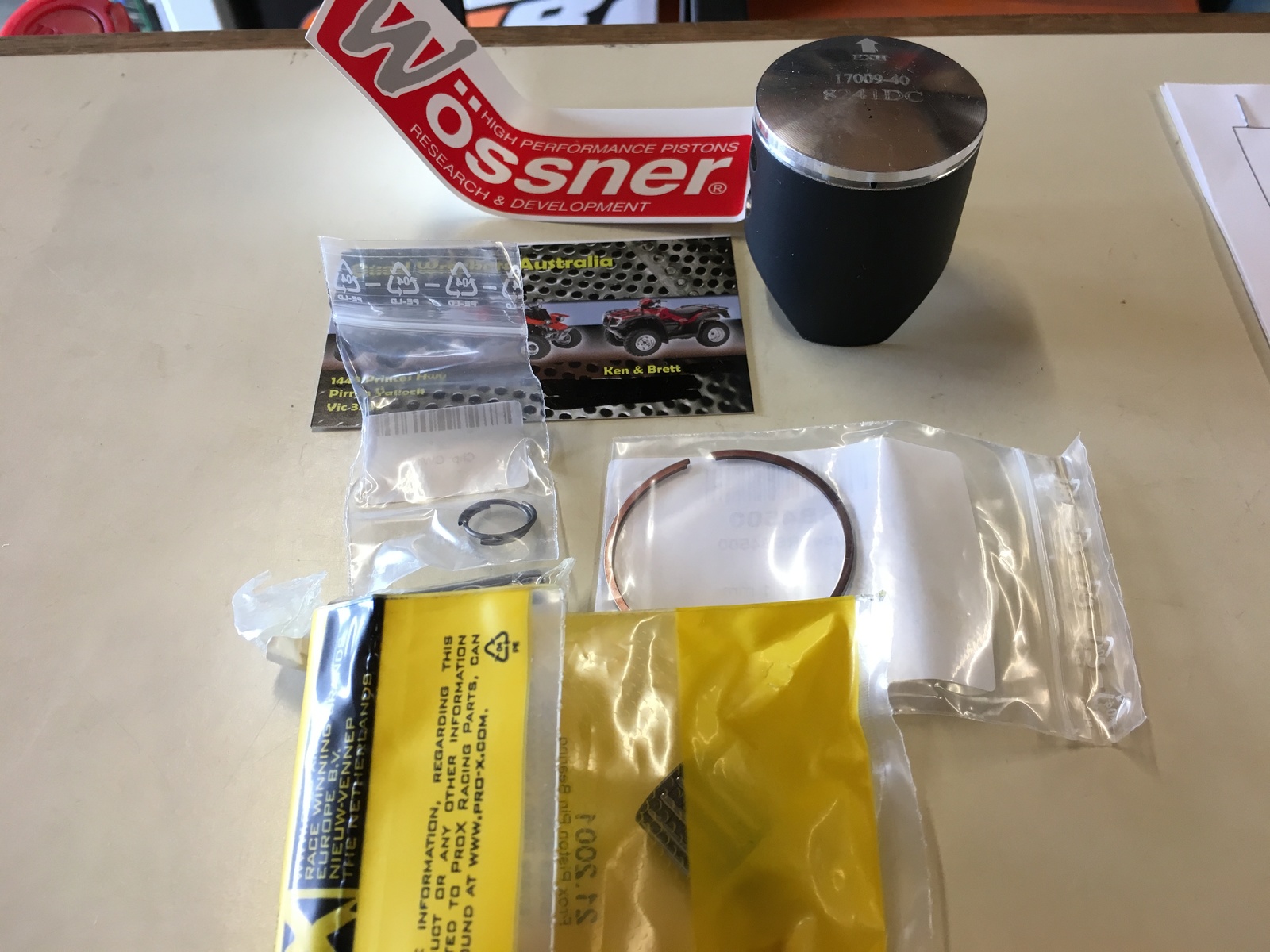 WOSSNER PISTON KTM 65 SX XC SXS HUSQVARNA TC 65