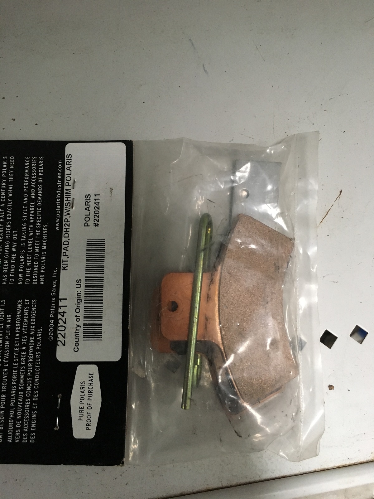 Polaris Scrambler 400 ATV Rear Brake Pads 1995-2002