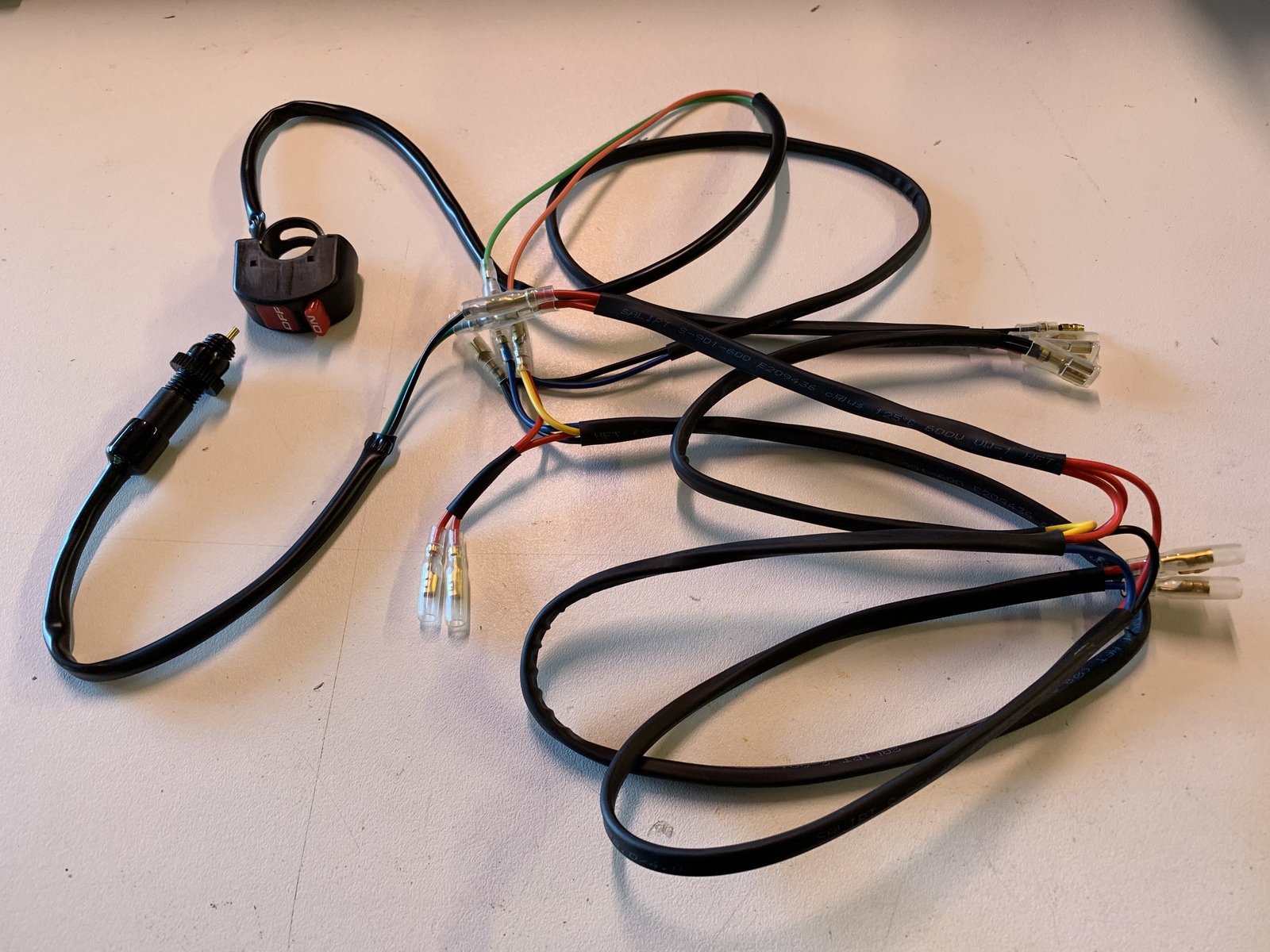 REC REG RECREATIONAL REGISTRATION WIRING LOOM HARNESS MX ENDURO