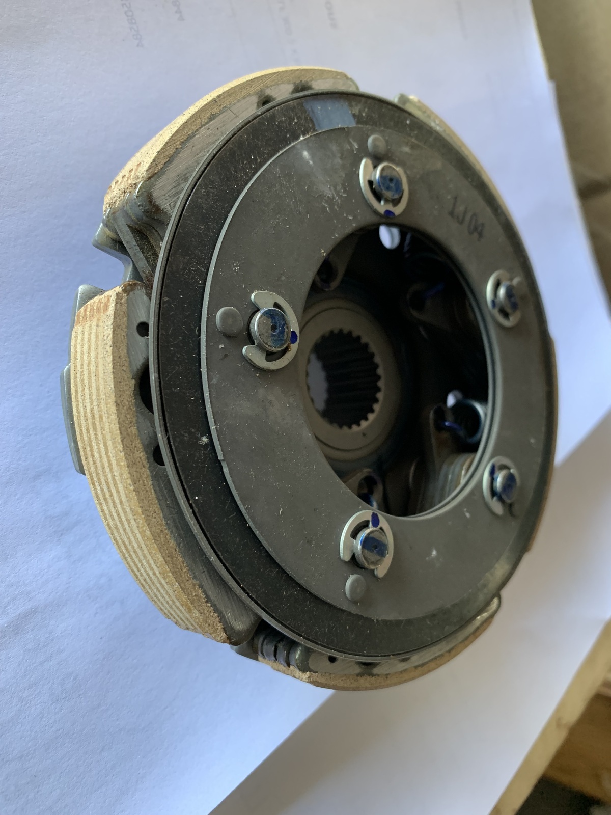 Caltric Zapatas De Embrague Húmedas Con Junta Compatibles Con Suzuki LTA750X Kingquad 750 2008-2020 Centrífuga - Foto 2