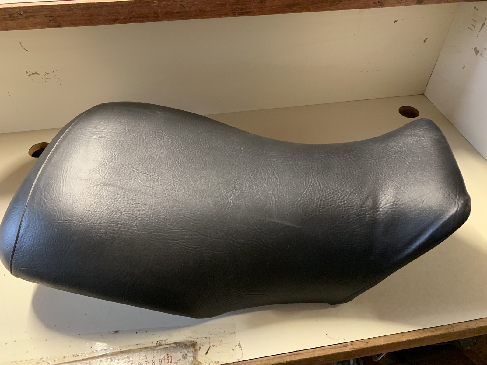 YAMAHA BIGBEAR YFM 400 SEMI AUTO IRS 2007 2012 SEAT RECOVERED BLACK