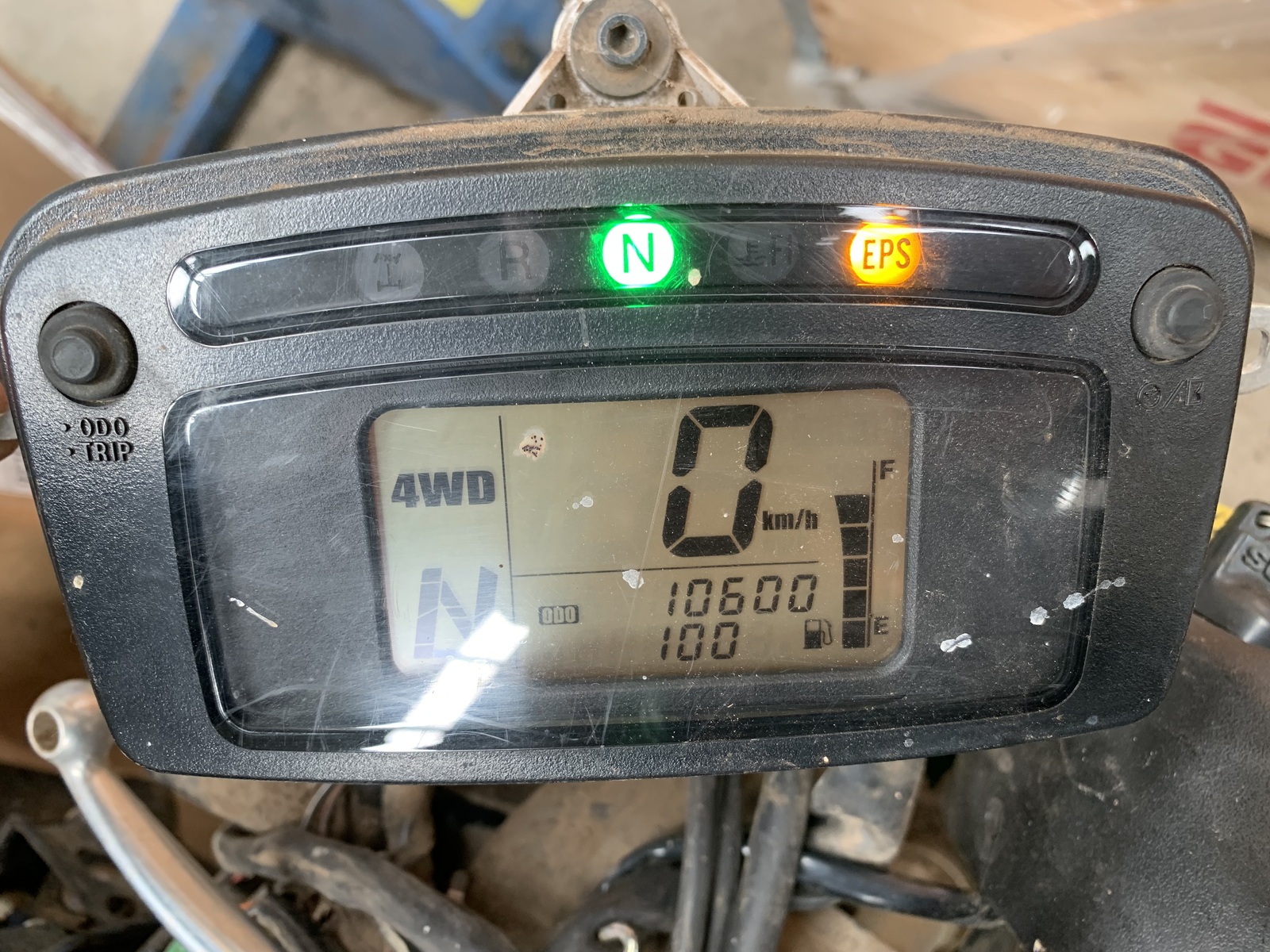 SUZUKI KING QUAD LTA 750 POWER STEER SPEEDO SPEEDOMETER DIGITAL 10600