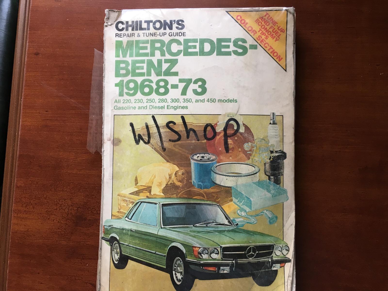 MERCEDES BENZ WORKSHOP MANUAL 1968 1973 MODELS 220 450 mercedes-benz-workshop-manual-1968-1973-models-220-450