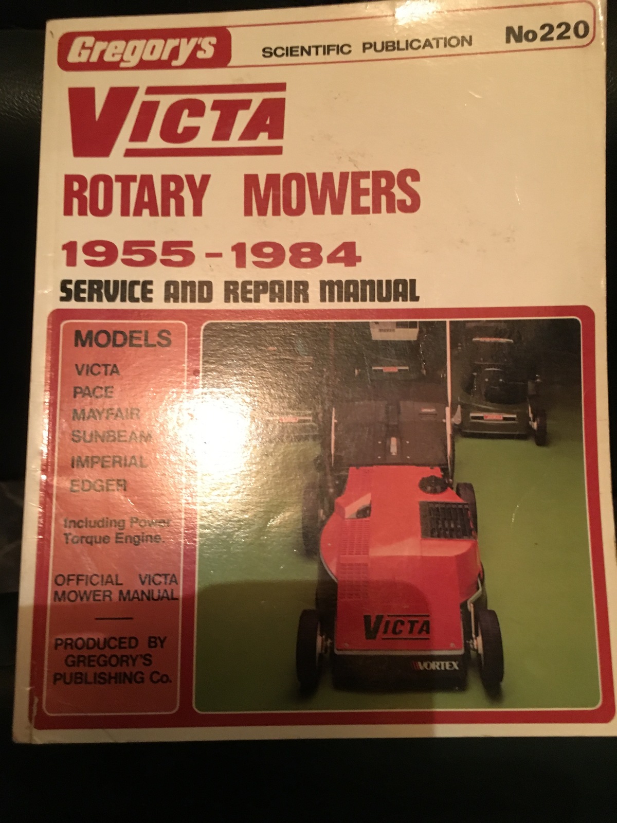Victa mower manual deals