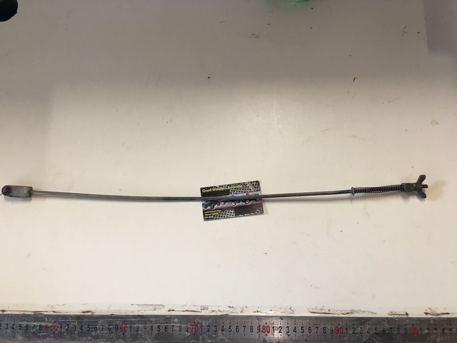 Dr200 Rear Spring SUZUKI DR 200 TROJAN FARM AG BIKE REAR BRAKE ROD - NUT & SPRING