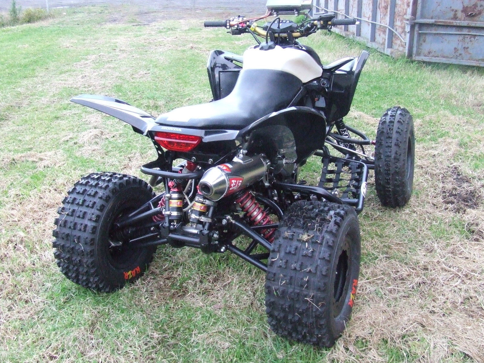 HONDA TRX 700 XX REAR ELKA LONG TRAVEL SHOCKS WITH CUSTOM SONIC +2 +1 A
