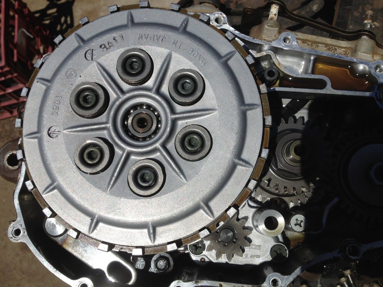 SUZUKI LTZ KAWASAKI KFX 400 COMPLETE CLUTCH BASKET PLATES ETC
