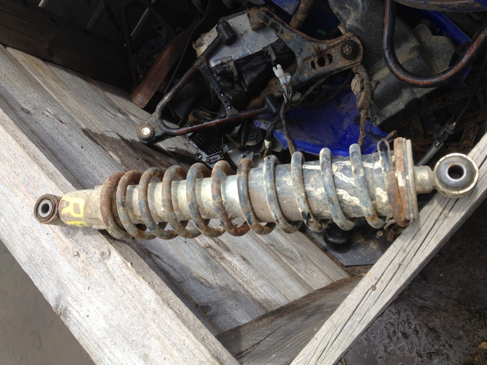 YAMAHA KODIAK YFM 400 400A FRONT SHOCK SHOCKER SUSPENSION Yamaha