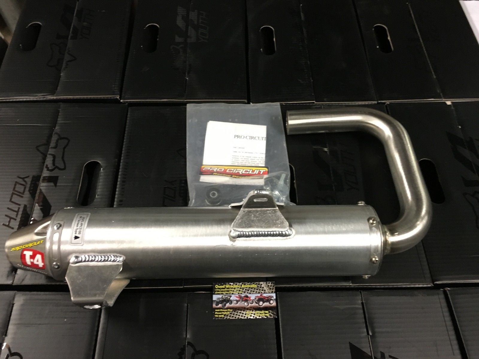 PRO CIRCUIT T4 ALLOY MUFFLER YAMAHA RHINO 660 Pro Circuit
