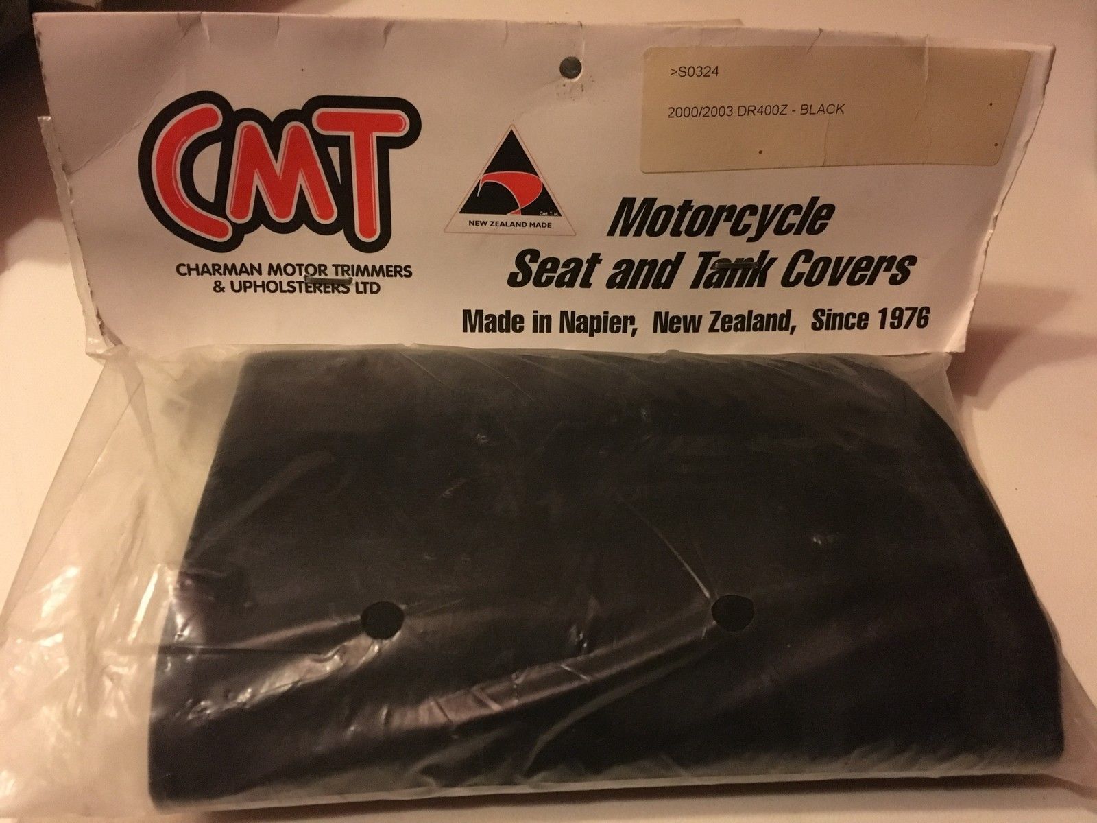 FMX Black Seat Cover For Suzuki DRZ 400 / 400S / 400E / 400SM 2000-2019 – Waterproof Rubber – Easy Install