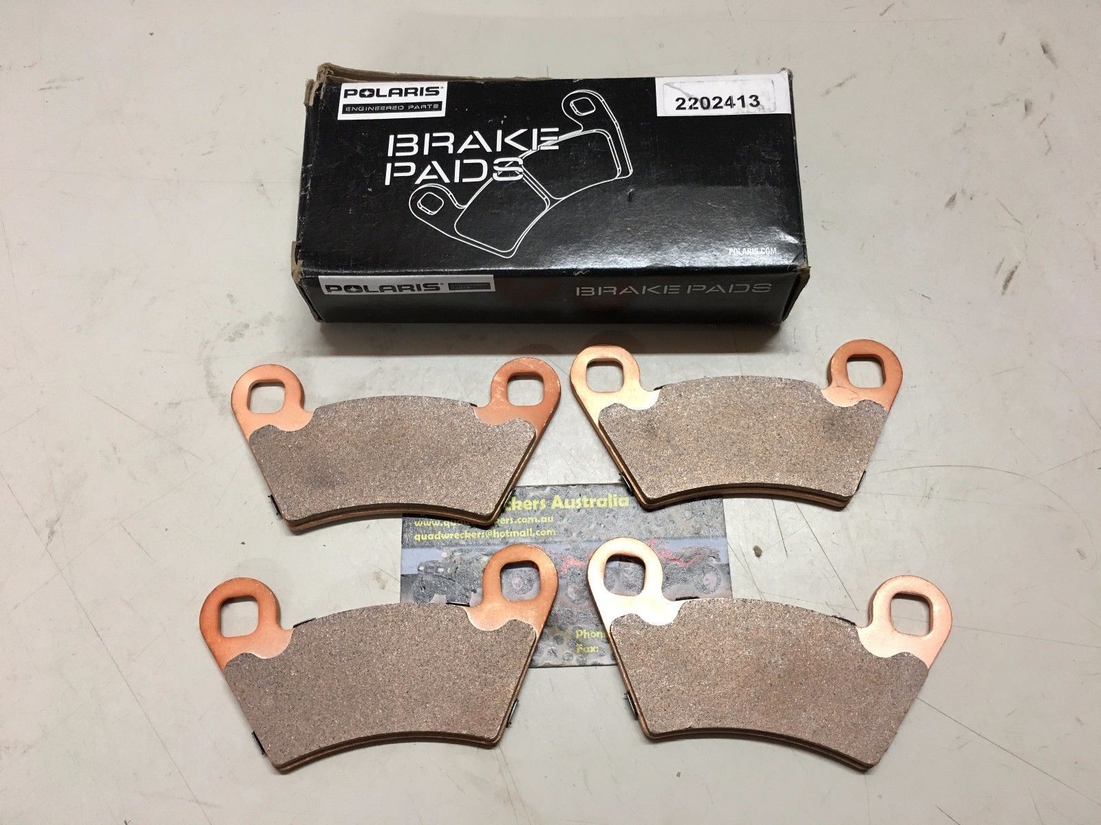 GENUINE POLARIS BRAKE PAD SET 2202413 RANGER 400 500 570 ACE RZR 800 900