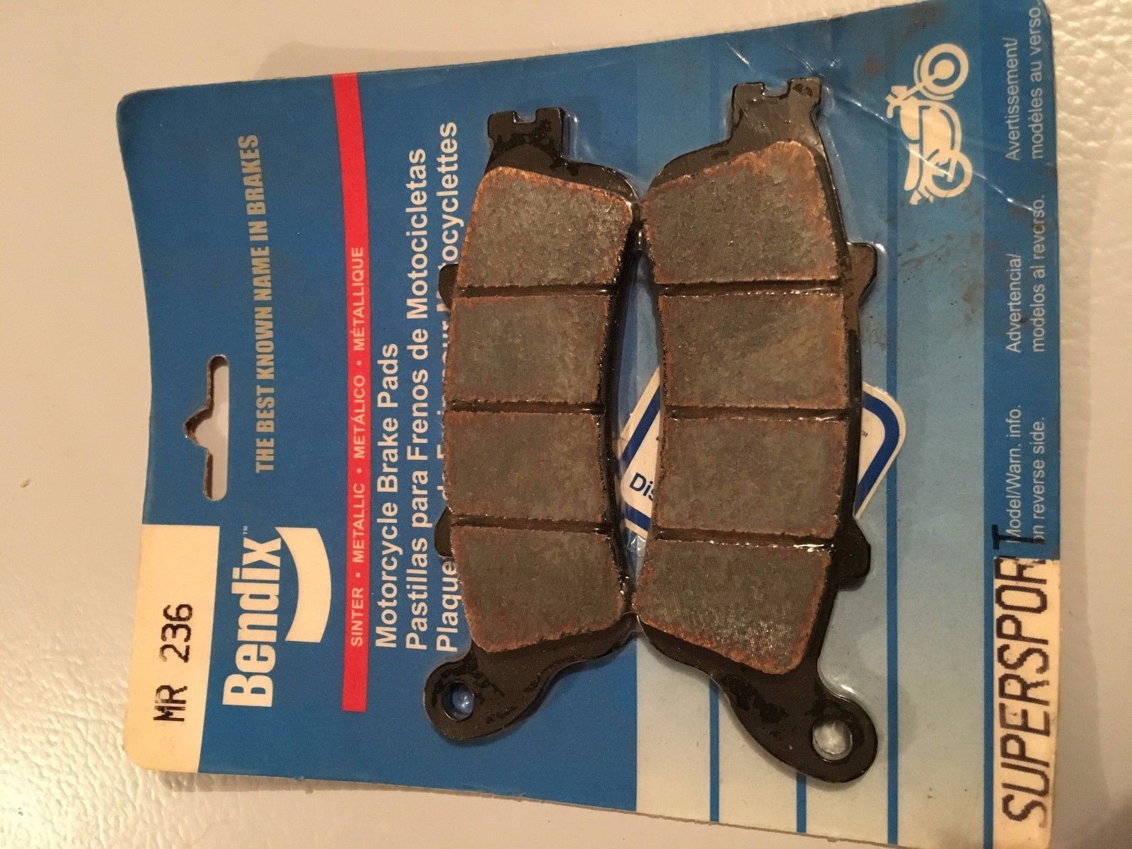 BENDIX BRAKE PADS REAR HONDA GOLDWING VFR CBR CB 188 1100 1800 VICTROY