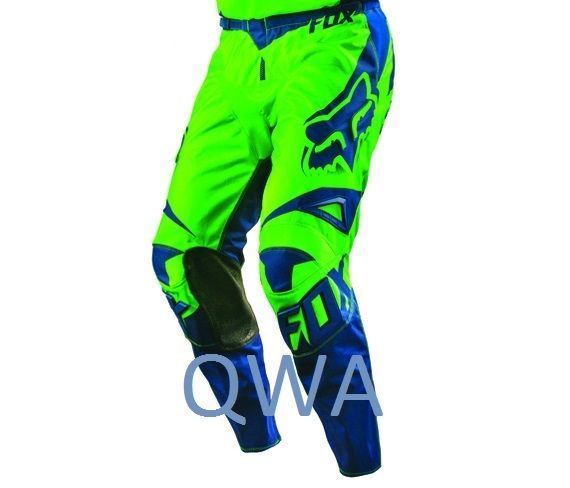 FOX RACING MX GEAR OFF ROAD 180 RACE 2016 FLO GREEN PANTS SIZE 36