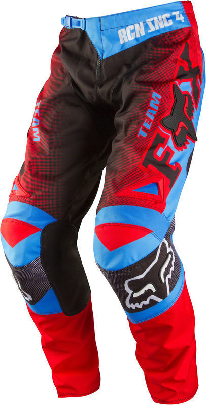 FOX RACING MX GEAR OFF ROAD 180 IMPERIAL TEAM BLUE / RED PANTS SIZE 28