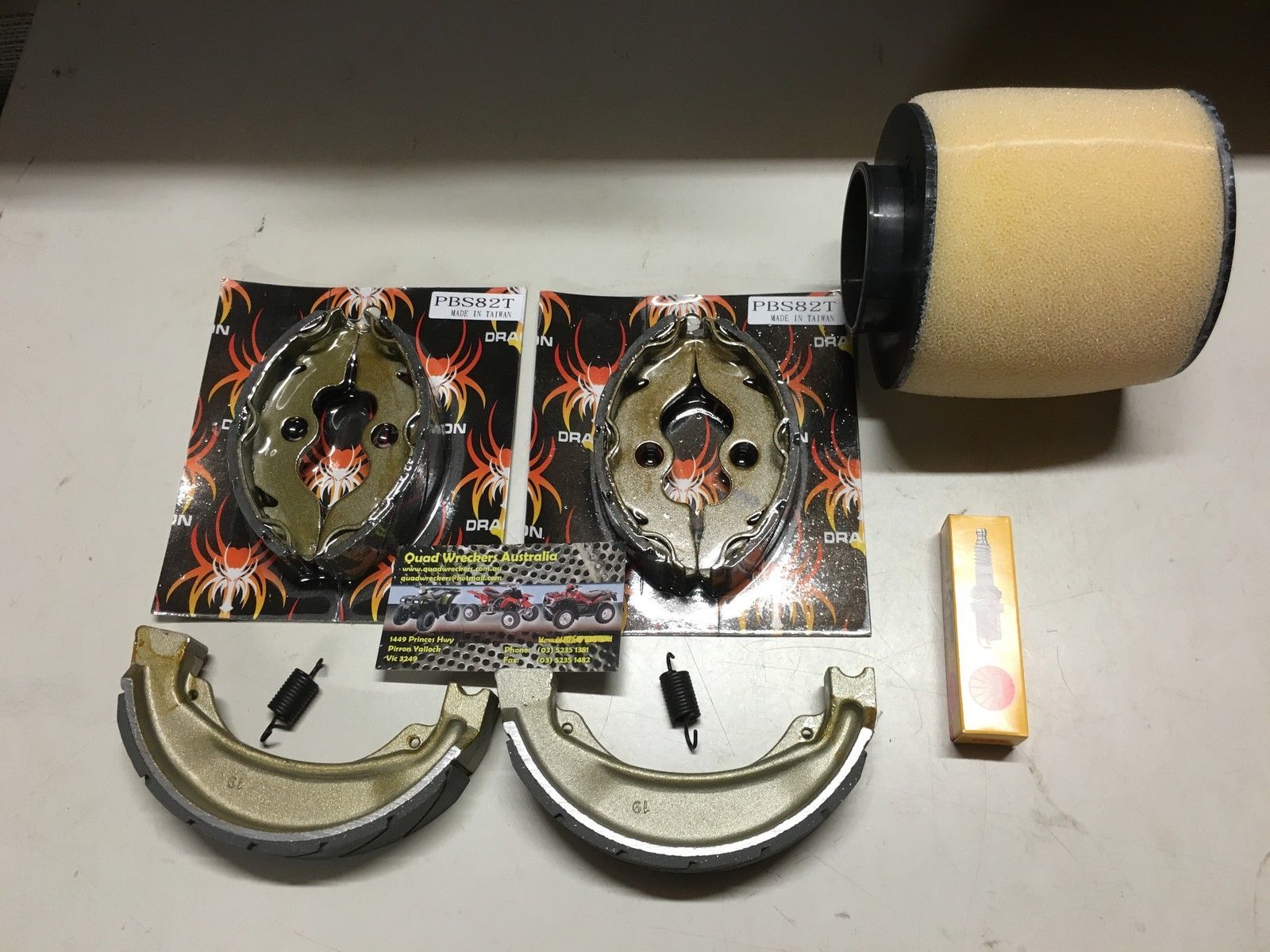 Brake Shoes For Honda TRX250 TRX 250 Recon Es Rear Brake Shoes - Foto 10