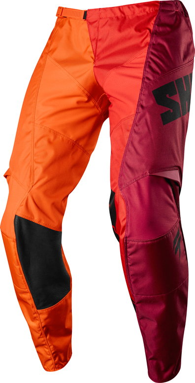 Answer Racing A22 Elite Redzone Men's MX Pants - Black/Red - Sizes 32-42 - Vented & Breathable