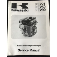 KAWASAKI 4 STROKE FE221 FE250 FE290  WORKSHOP SERVICE MANUAL