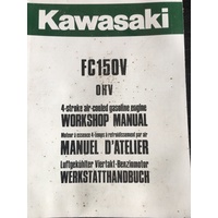 KAWASAKI 4 STROKE FC150V OHV  WORKSHOP SERVICE MANUAL