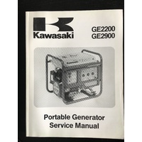 KAWASAKI GENERATOR GE2200 GE2900  WORKSHOP SERVICE MANUAL