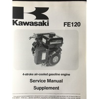 KAWASAKI GENERATOR FE120 SUPPLEMENT  WORKSHOP SERVICE MANUAL