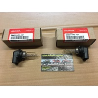 GENUINE HONDA TRX 420 500 HEAD LIGHT 2 X GLOBE 34901-HR3-A21  PAIR 