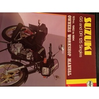 SUZUKI GS DR 125 SINGLES 1982 1984 HAYNES WORKSHOP MANUAL