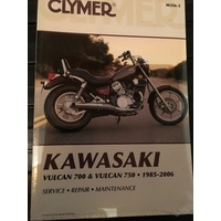 KAWASAKI VULCAN 700 750 1985 2006 CLYMER WORKSHOP MANUAL