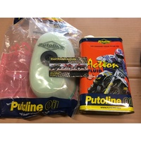 BRAND NEW HONDA XR 250  400  600 CRM  FOAM AIR FILTER + 1 L TIN OIL