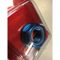 KTM HUSQVARNA HUSABERG REAR NYLOC AXLE NUT 20 X 1.5 BLUE