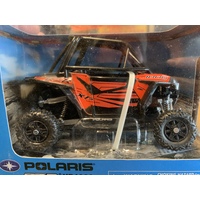 POLARIS RZR XP 1000  SXS OFF ROAD RACE MODEL DIECAST 1:18 SCALE ORANGE