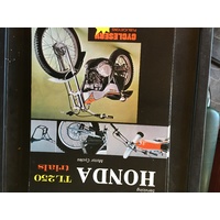 HONDA TL 250 TRIALS CYCLESERV WORKSHOP MANUAL