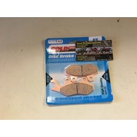 YAMAHA RHINO 700 RIGHT SIDE REAR BRAKE PADS GOLD FREN SINTERED GF002