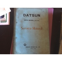 DATSUN NEW MODEL 312U  NISSAN WORKSHOP SERVICE MANUAL