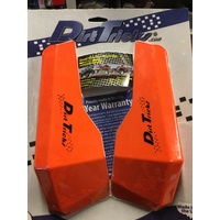 DIRT TRICKS ORANGE HAND BRUSH GUARDS KTM 125 200 250 300 350 450 500 530 2011 +