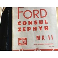 FORD CONSUL ZEPHER MK11 1956 1962 SCIENTIFIC WORKSHOP SERVICE   MANUAL