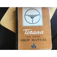 TORANA 1969 SERIES HOLDEN WORKSHOP SERVICE   MANUAL