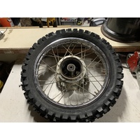 HONDA XR 100 CRF   REAR 16 INCH WHEEL RIM AND TYRE