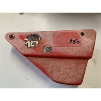 YAMAHA AG 100  175 AG BIKE RED RIGHT PLASTIC SIDE COVER